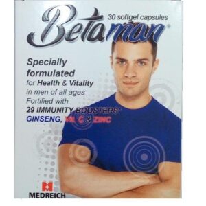 Betaman 30 Soft Gel Capsules