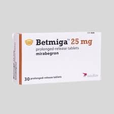 Betmiga 25mg Tablet (mirabegron)