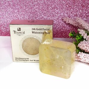Bismid 24K Gold Facial Whitening Soap ? 150g
