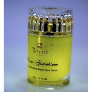 Bismid Kojic And Glutathione Extra Whitening Night Face Cream