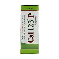 CAL 123 P 200ML SYP