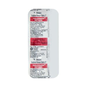 CALCIGARD 20MG RETARD TAB 10`S
