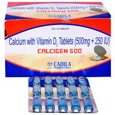 CALCIGEN 500MG TAB 15`S