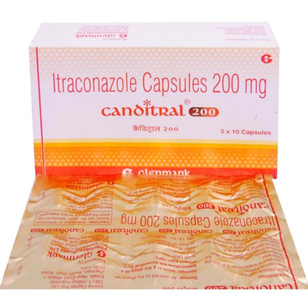 CANDITRAL 200MG CAP 10`S