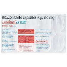 CANDITRAL SB 130MG CAP