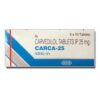 CARCA 25MG TAB 10`S