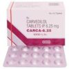 CARCA 6.25MG TAB 15`S