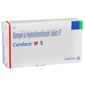 CARDACE H 5MG TAB 10`S