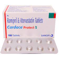 CARDACE PROTECT 5MG TAB 10`S