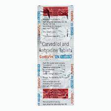 CARDIVAS IN 3.125/5MG TAB 10`S