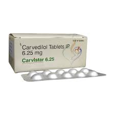 CARVISTAR 6.25MG TAB 10`S