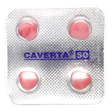 CAVERTA 50MG TAB 4`S