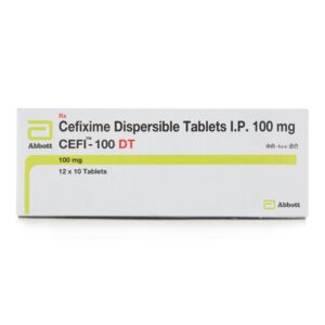 CEFI 100MG DT TAB 10`S