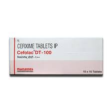 CEFOLAC DT 100MG TAB