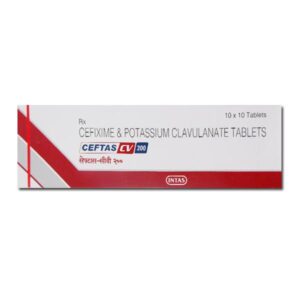 CEFTAS CV 200MG TAB 10`S