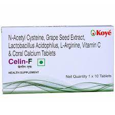 CELIN F CAP 10`S