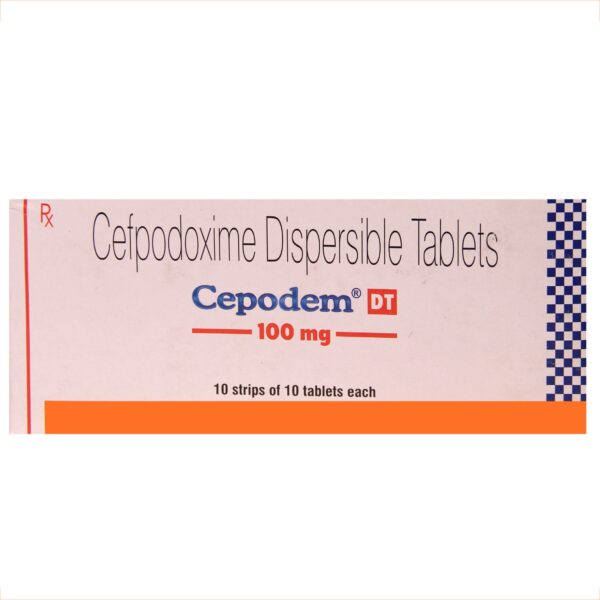 CEPODEM 100MG TAB 10`S