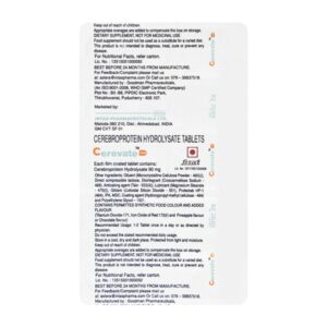 CEREVATE 90MG TAB 10`S