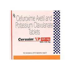 CEROXIM XP 625MG TAB 10`S
