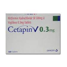 CETAPIN V 0.3MG TAB 15`S