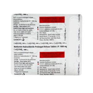 CETAPIN XR 1GM TAB 15`S