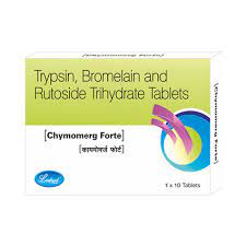 CHYMOMERG FORTE TAB 10`S