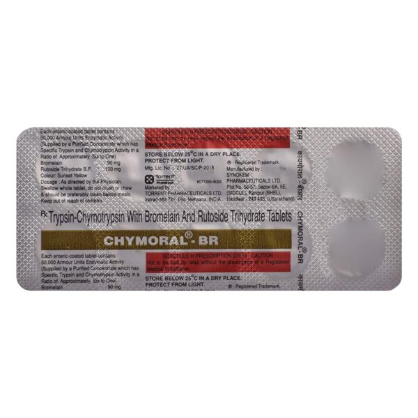 CHYMORAL BR TAB 10`S