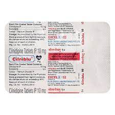 CILNIBLU 10MG TAB 15`S