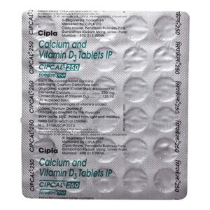 CIPCAL 250MG TAB  30`S