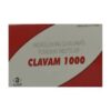 CLAVAM 1000MG TAB 10`S