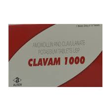 CLAVAM 1000MG TAB 10`S