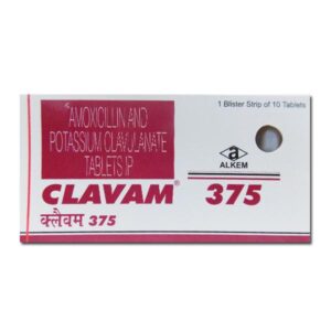 CLAVAM 375MG TAB 10`S