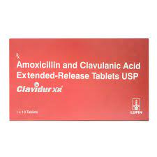 CLAVIDUR XR TAB 10`S