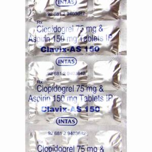 CLAVIX AS 150MG TAB 15`S