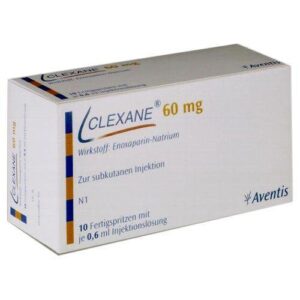 CLEXANE 60MG/0.6ML INJ 2pcs