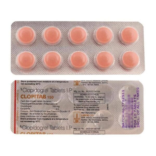 CLOPITAB 150MG TAB 10`S