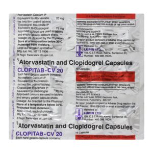 CLOPITAB CV 20MG CAP 15`S