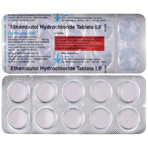 COMBUTOL 400MG TAB 10`S