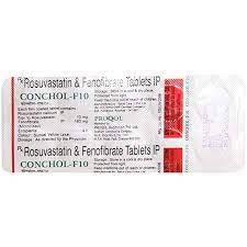 CONCHOL F 10MG TAB 10`S