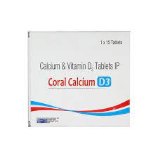 CORAL CALCIUM D3 TAB 15`S