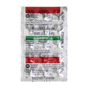 CORBIS 5MG TAB 15`S