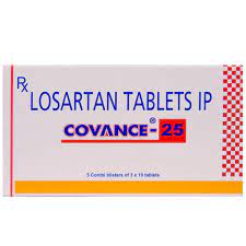 COVANCE 25MG TAB 10`S