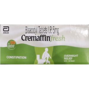 CREMAFFIN FRESH CONSTIPATION RELIEF TABLET 5MG 10`Stabs