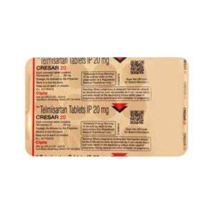 CRESAR 20MG TAB 15`S
