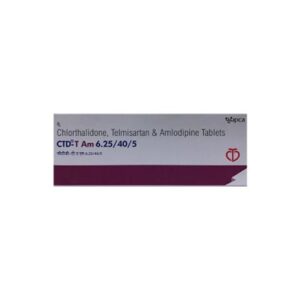 CTD T AM 6.25/40/5MG TAB 10`S