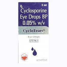 CYCLO TEARS EYE 3ML DROPS