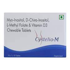 CYSTELIA M TAB 10`S