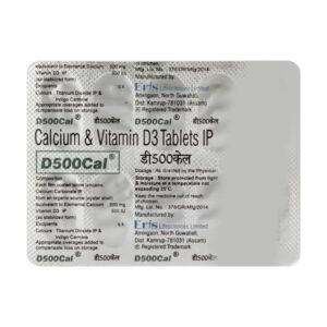 D 500 CAL TAB 10`S