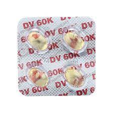 D CHOLE 60K STRIP OF 4 CAPSULES