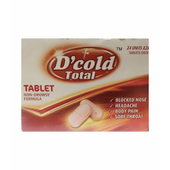 D COLD TOTAL TAB 6`S